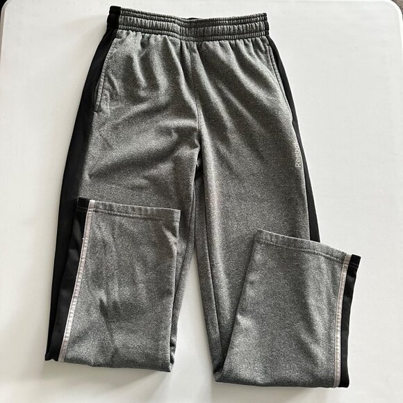Reebok Men's Sweatpants Size Small Casual Fleece Knit Pants Pockets Active Grey - Picture 11 of 12